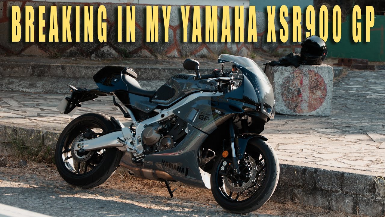 Breaking in my Yamaha XSR900 GP / Arrábida / RAW Audio