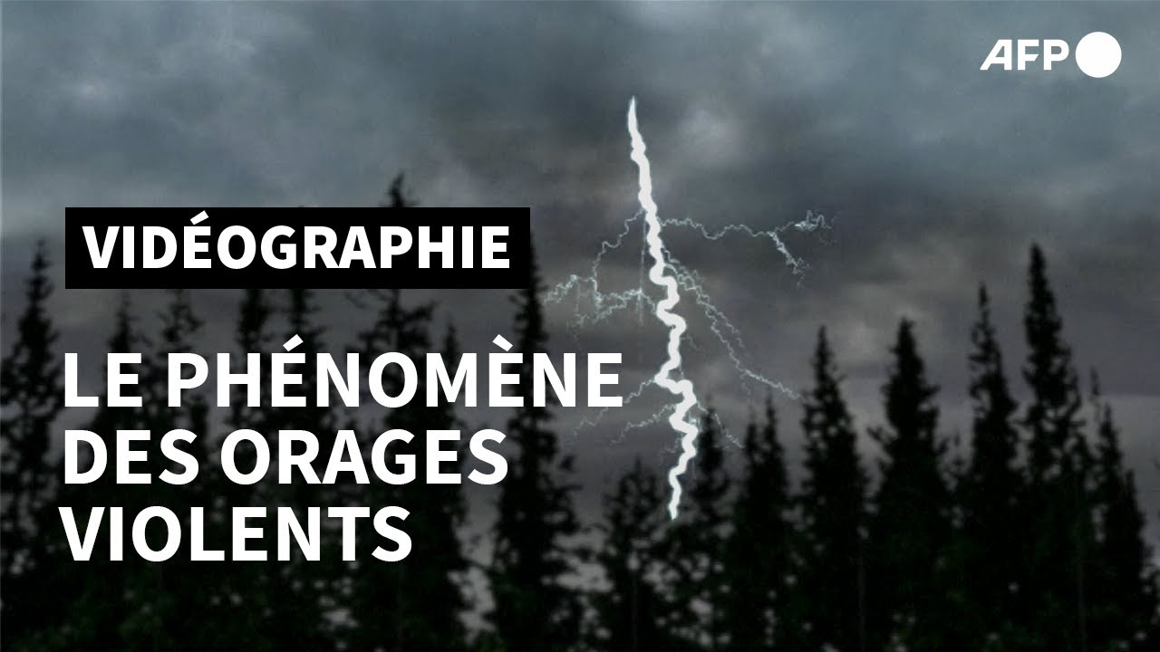 Les orages violents | AFP
