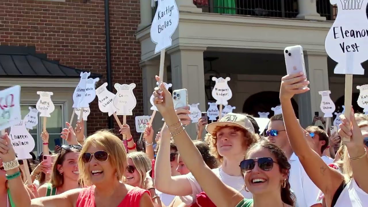 Bid Day 2024 at The University of Alabama