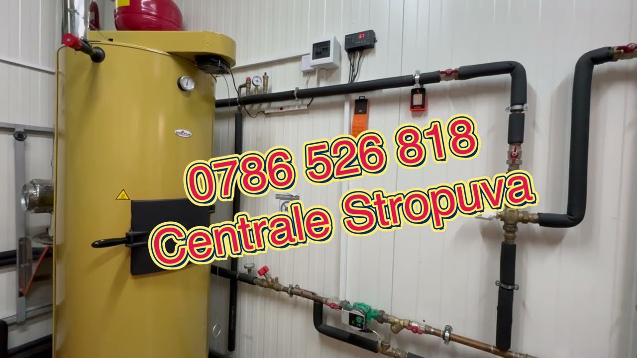 Cum stingem focul in centrala Stropuva? Reguli de siguranta si de exploatare
