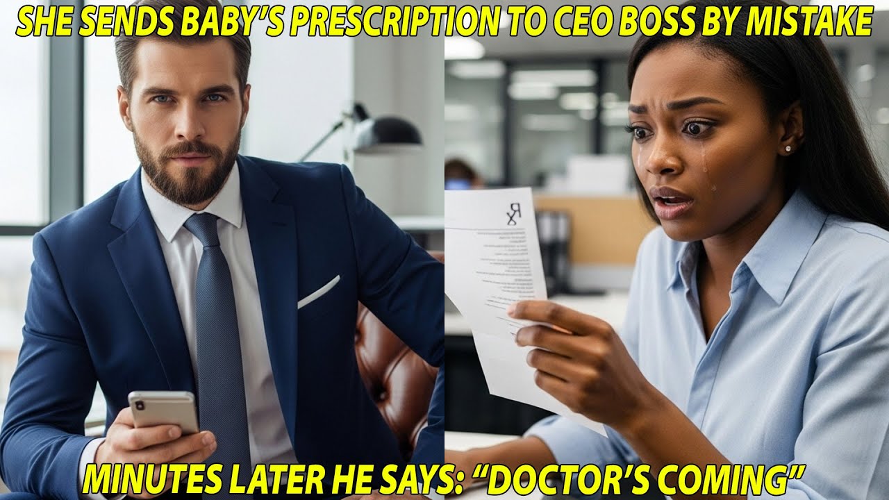 She Sends Baby’s Prescription To CEO Boss by Mistake — Minutes Later He Says: “Doctor’s Coming”