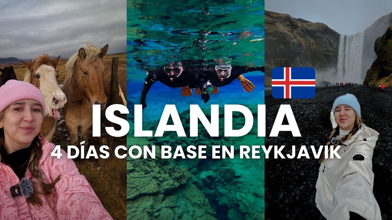 QUÉ HACER EN ISLANDIA 🇮🇸 nadar entre placas tectónicas, hornear pan de lava y más (desde Reikjavik)