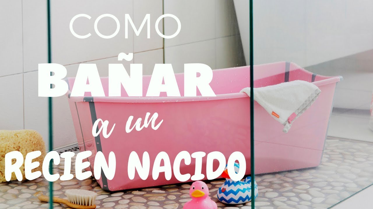 🛁👶🏻Como BAÑAR a un RECIÉN NACIDO || Baby Suite by Pau