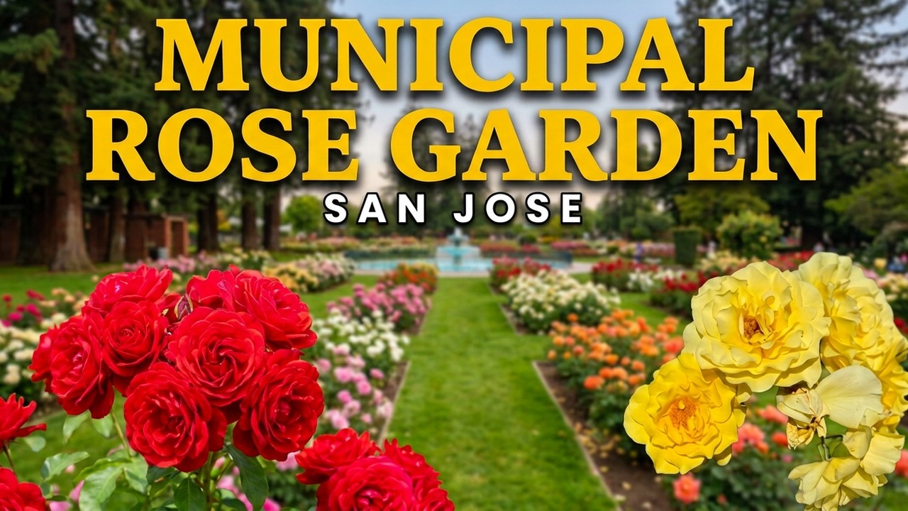 Municipal Rose Garden San Jose Full Tour 2026