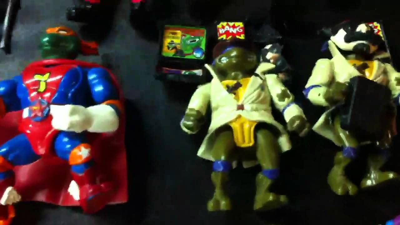 My retro TMNT toys