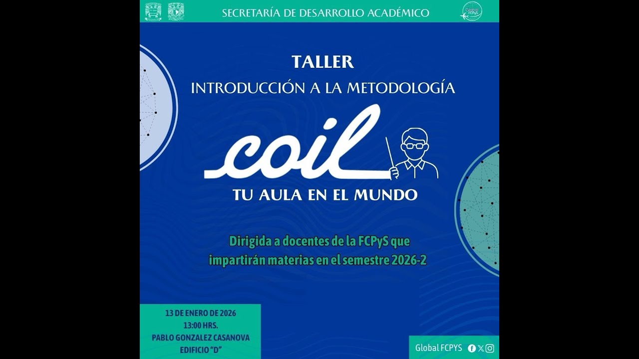 Taller COIL: tu aula en el mundo