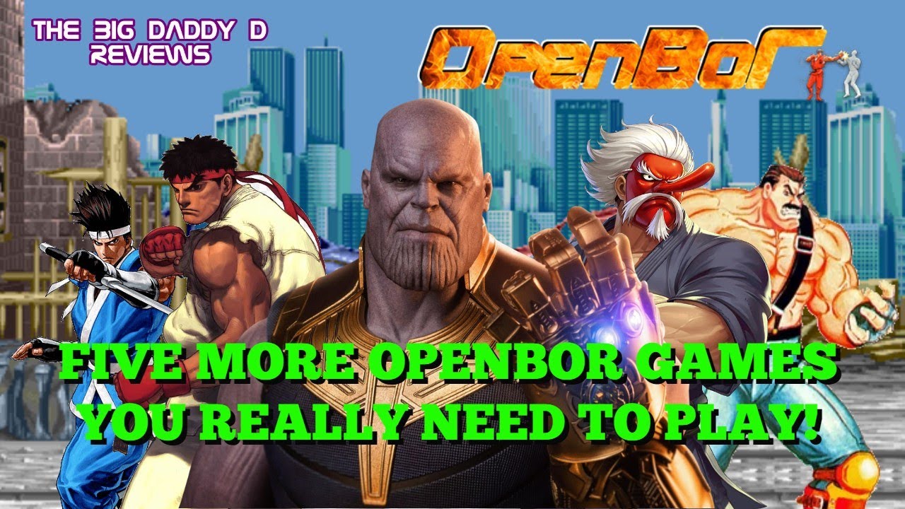 ЕЩЁ ПЯТЬ ИГР OpenBOR, В КОТОРЫЕ ВАМ ДЕЙСТВИТЕЛЬНО НУЖНО СЫГРАТЬ! | Обзоры The Big Daddy D