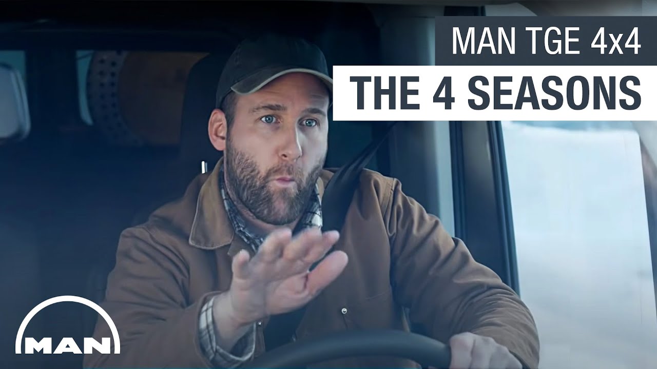 MAN TGE 4x4: The 4 Seasons | MAN Truck & Bus
