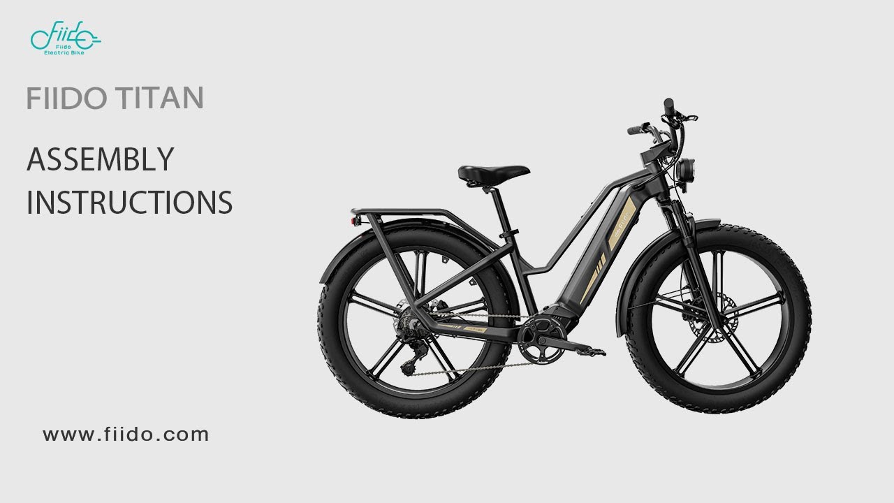 How to Assemble & Use the Fiido Titan ebike