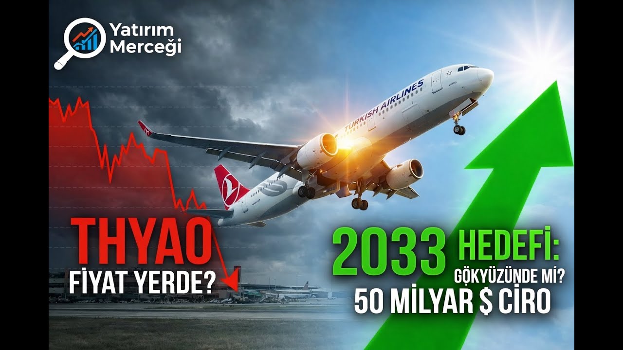 THYAO: Fiyat Yerde, Hedef G&ouml;ky&uuml;z&uuml;nde mi? | T&uuml;rk Hava Yolları Hisse Analizi
