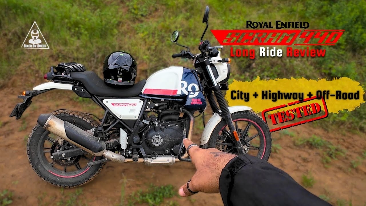 Royal Enfield Scram 440 Long Ride Review | City, Highway & Off-Road Tested #scram440 #scrambler400x