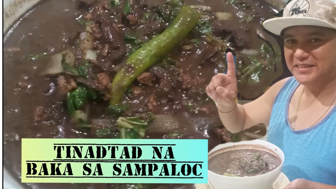 Tinadtad na BAKA sa Sampaloc #filipinofood #lutonibayaw