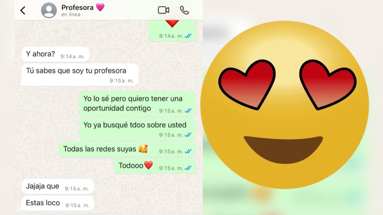 Chats con mi profesora ❤️