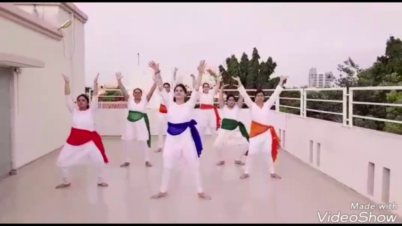 Vande Mataram#Ma Tuje Salam#yoga dance#Full body streching by Rrupa bavaria