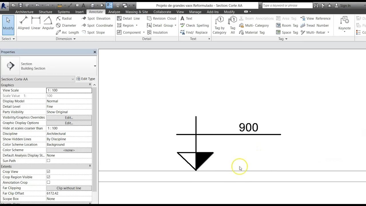 Aula de Revit - Criando Simbologia de nível ABNT