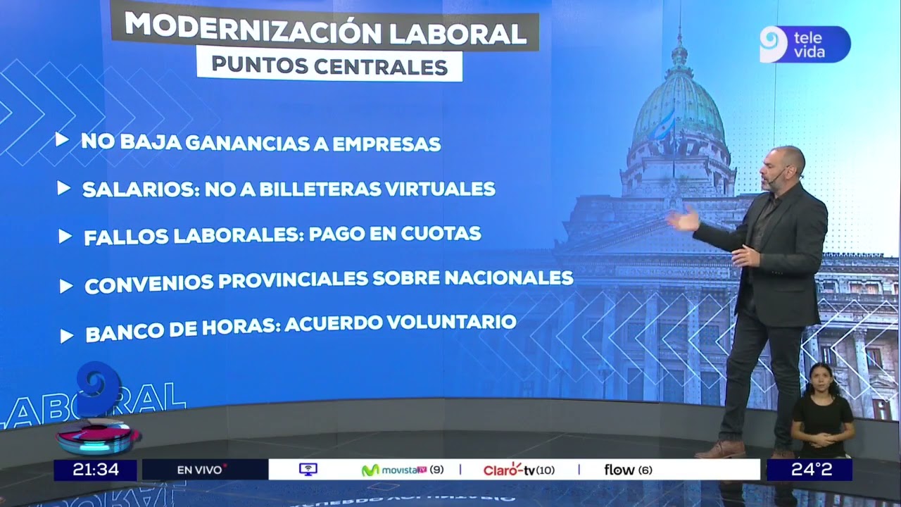 El senado debate la reforma laboral: cuáles son los cambios claves