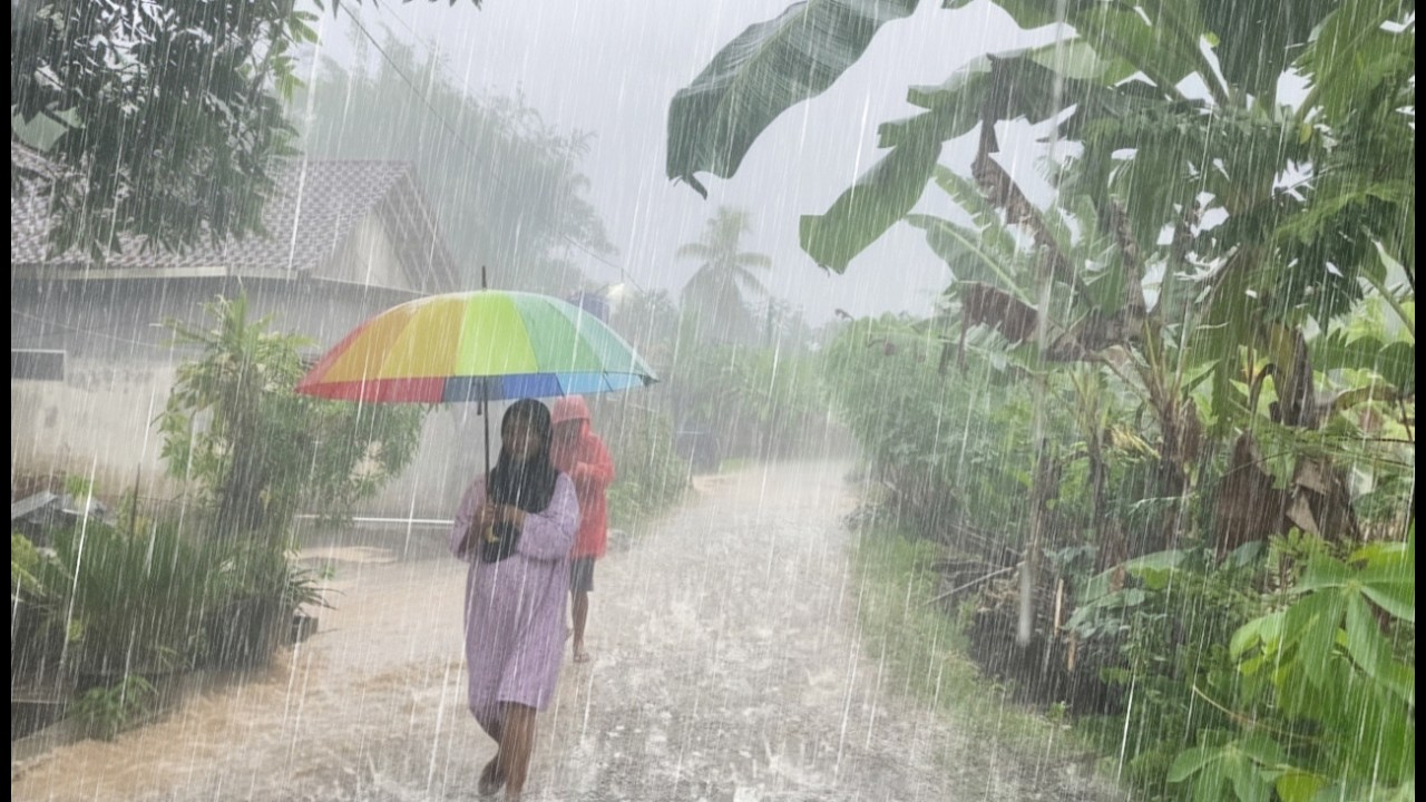 RAINSTORM WHERE OUR SOULS STILL MEET 🌧️⚡💔 Sleep Ambience  | Sleep instantly | Overcome insomnia