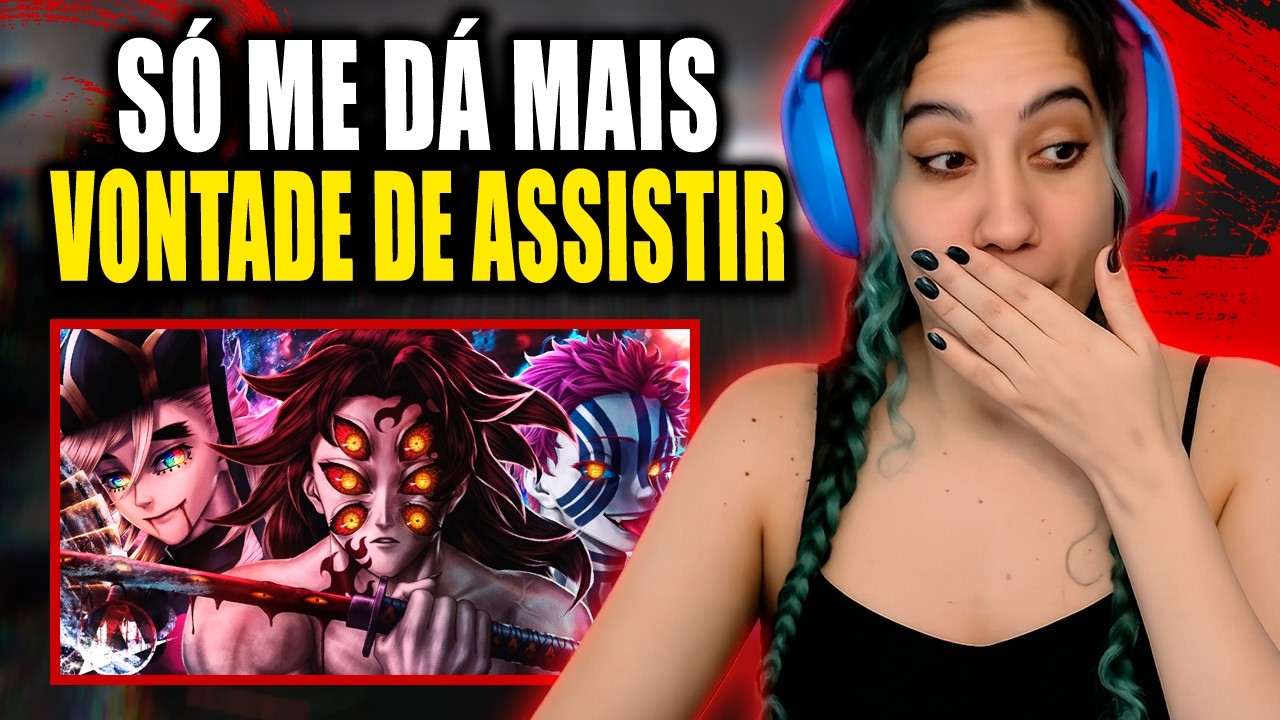 Akaza, Douma e Kokushibo | Eclipse Carmesim | AniRap - Doxcinho React