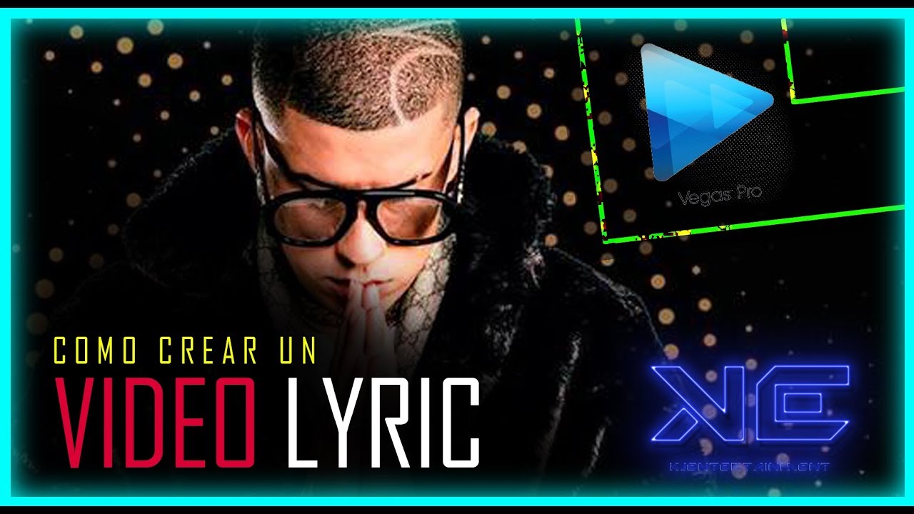 Como crear un Vídeo Lyric TUTORIAL FACIL 2018 Sony Vegas