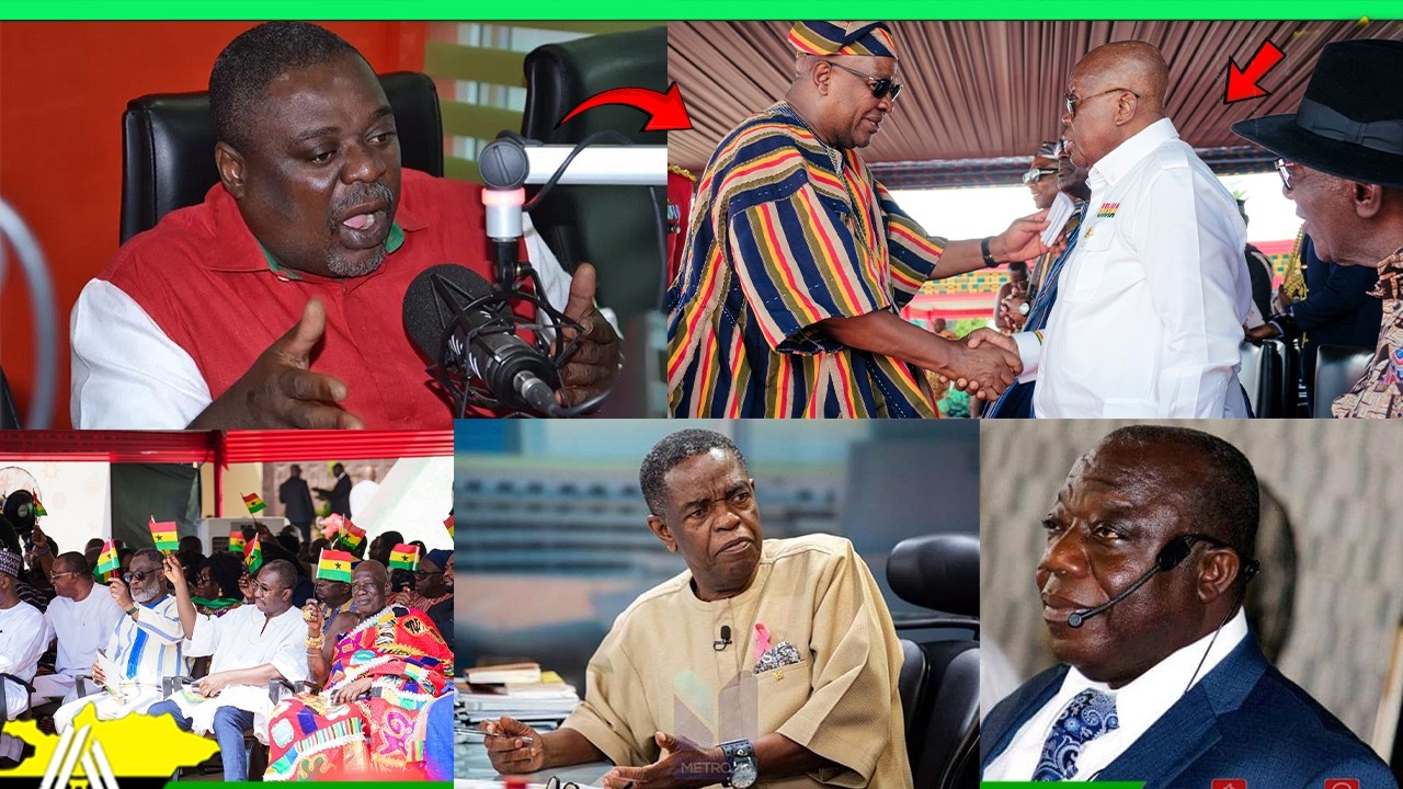 Koku Anyidohu Shocked! So Mahama Did This To Nana Addo @ Jubilee House