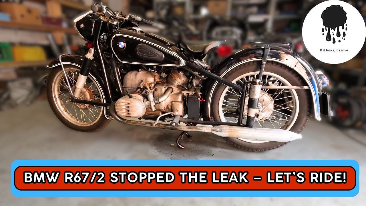 BMW R67/2 – Quick Gearbox Leak Repair (Back to Riding!) / Part 1