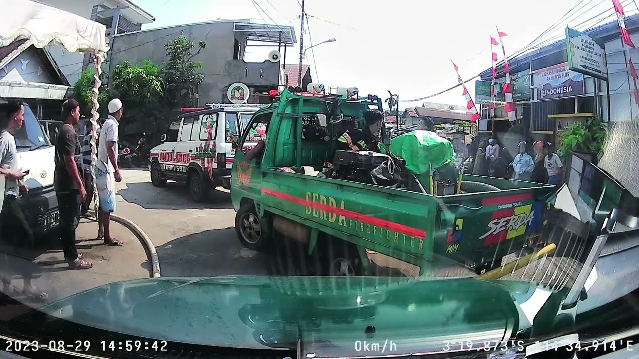 662# respon cepat jaya 65 TKM kebakaran pasar teluk tiram Banjarmasin Agustus 2023