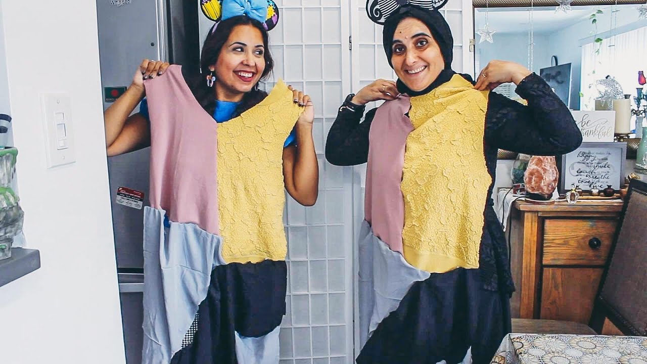 Recreating Sally's Dress with my Mom!