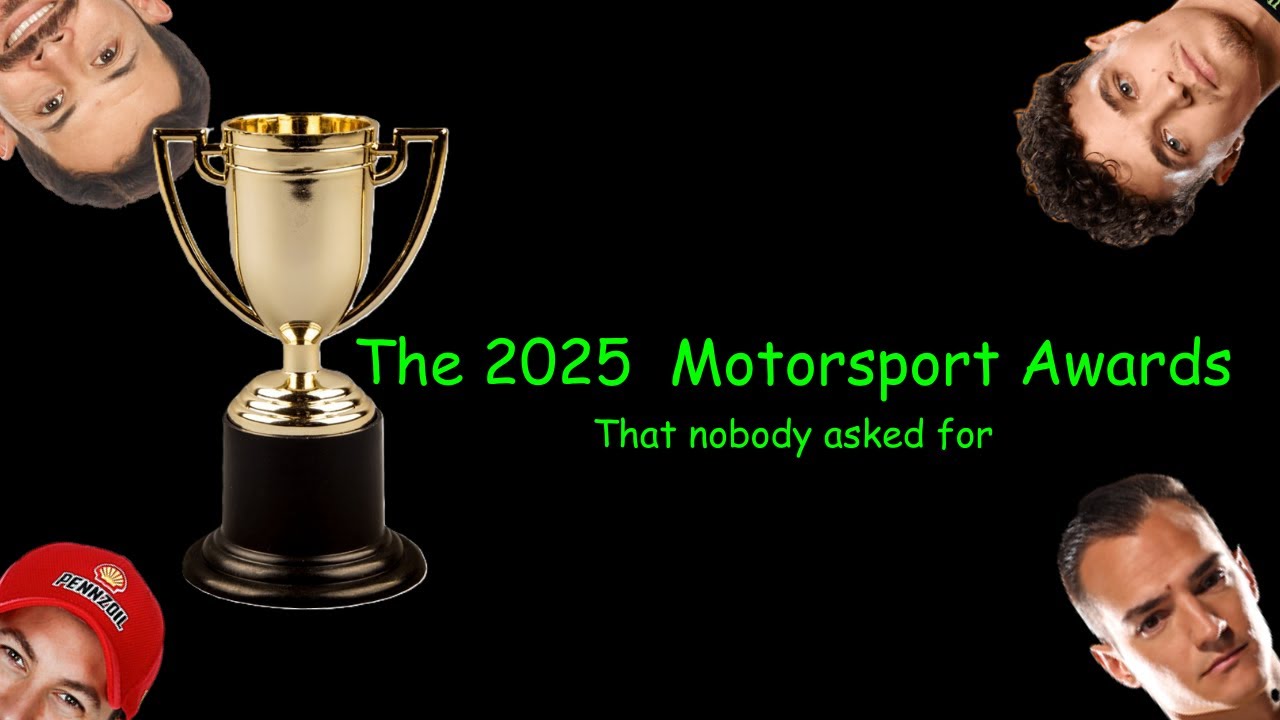The 2025 NASCAR, IndyCar, and F1 Awards That Nobody Asked For