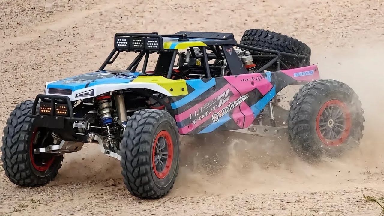 Assemble a 1/5 scale electric climbing RC Car