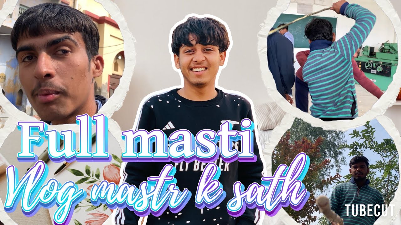 Full masti vlog 😂😂 Master k sath 😂