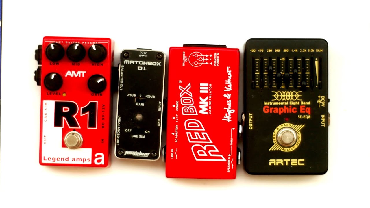 History and future of guitar cabinet modelling: Pt.1 Hughes & Kettner Red Box and other analog gear.
