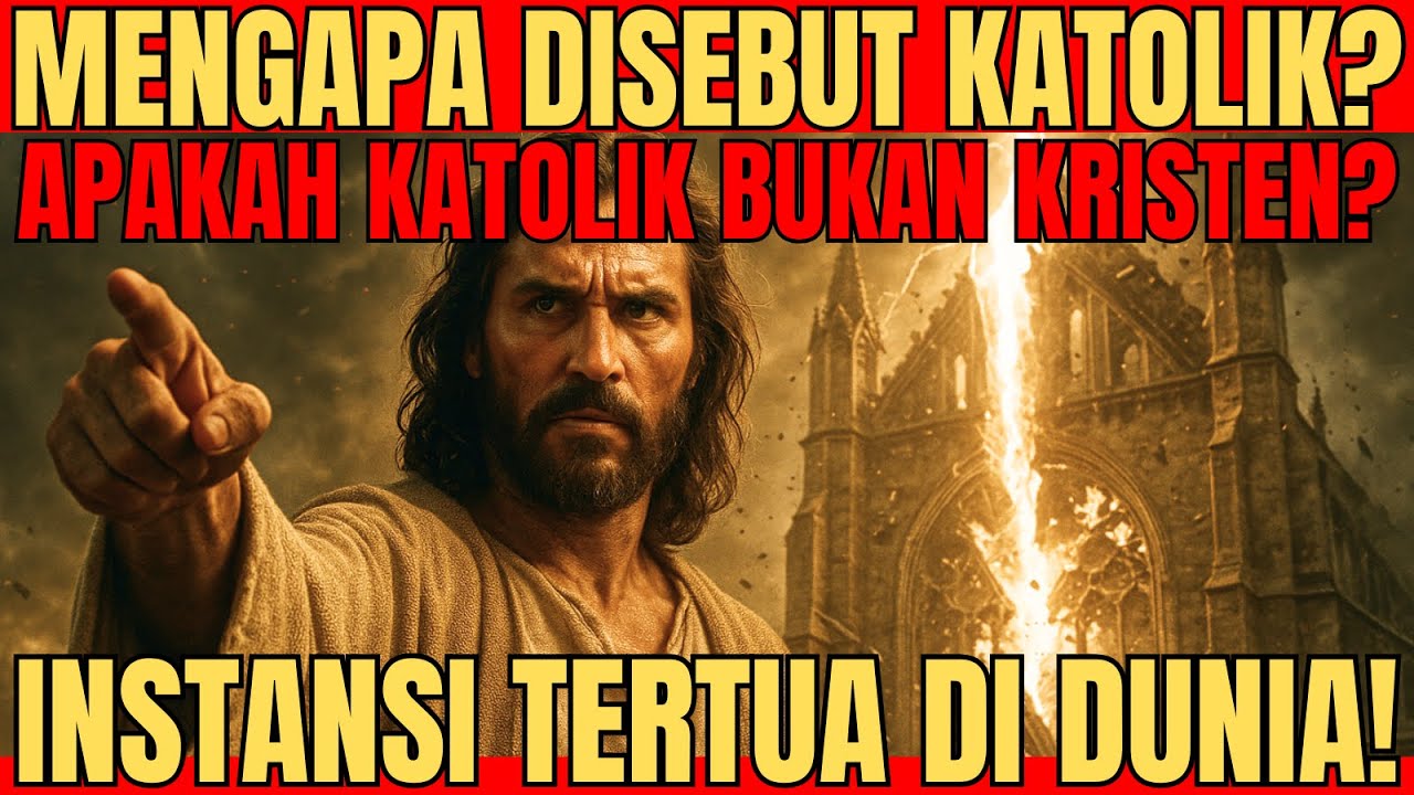 SIAPA PENDIRI GEREJA KATOLIK? APAKAH KATOLIK ITU KRISTEN? MENGAPA KATOLIK BERPUSAT DI ROMA?
