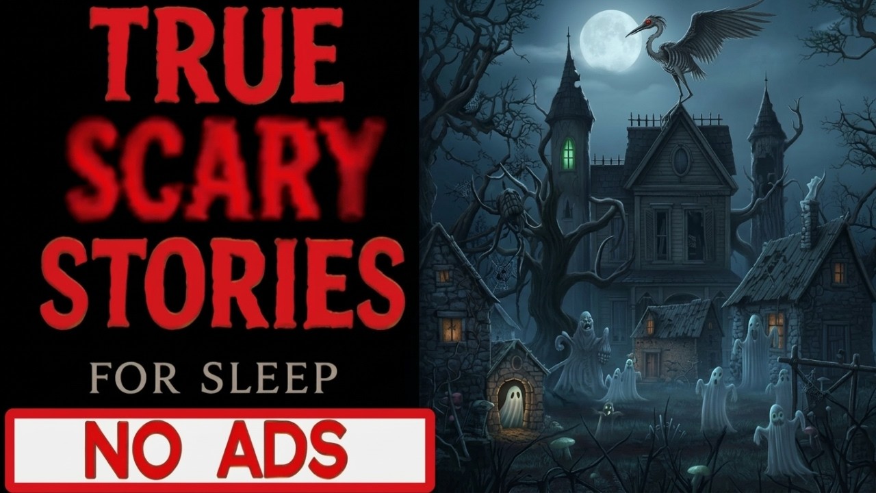 [NO ADS] 6 Hours True Horror Stories for Sleep | Gentle Rain Sounds | Black Screen Vol. 09
