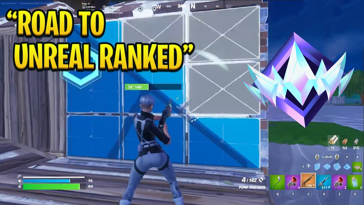 Pxlarized Road to Ureal Ranked in OG Fortnite