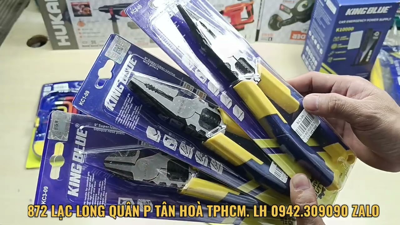 Đồ nghề Kingblue, Total khuyến mãi, Máy Hukan giá rẻ