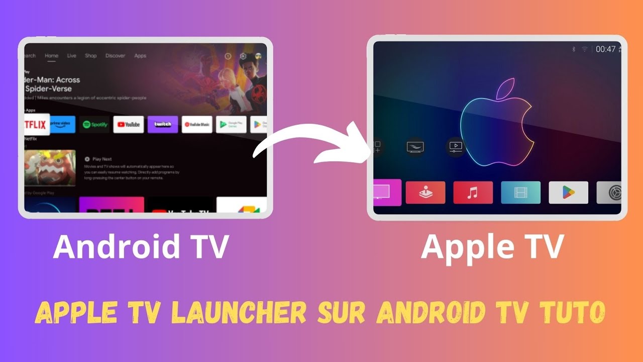 Interface Apple TV sur Android TV : Tuto Complet ! 🍏📺