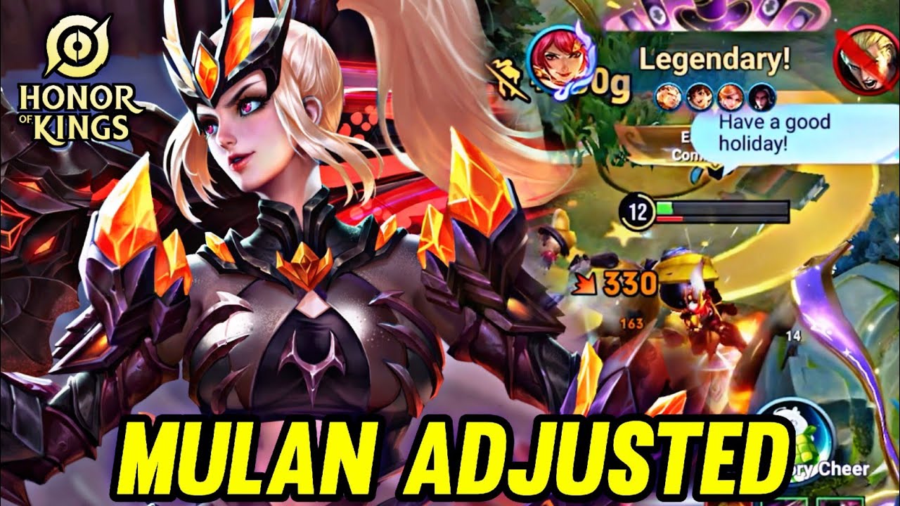 HOK : MULAN ADJUSTED NEW PATCH - HONOR OF KINGS