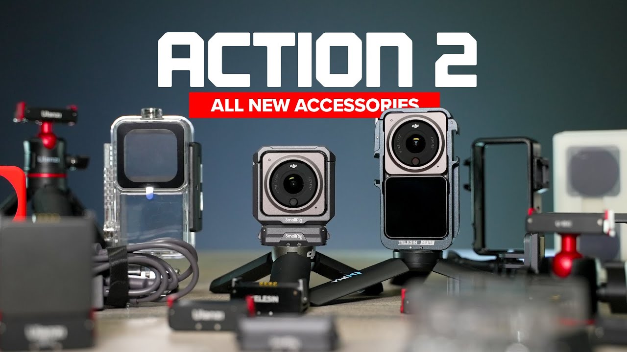 MUST HAVE DJI ACTION 2 ACCESSORIES