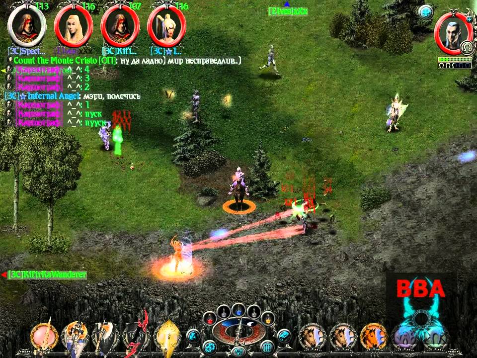Sacred Underworld. Двенадцатый день ВВА. PvP Sera Vs Vamp + PvP Wood Elf  Vs Vamp