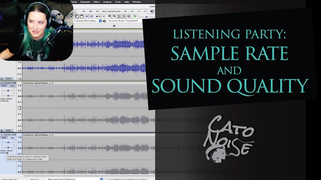 Listening Party: Sample Rate & Sound Quality