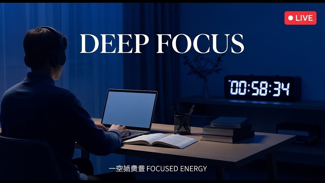 Deep Focus Coding Music  Intense EDM  Dark Techno for High Productivity