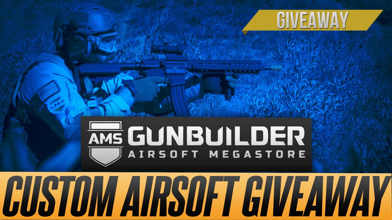 GIVEAWAY!!! Custom Airsoft GUN GIVEAWAY!!! | Airsoftmegastore.com