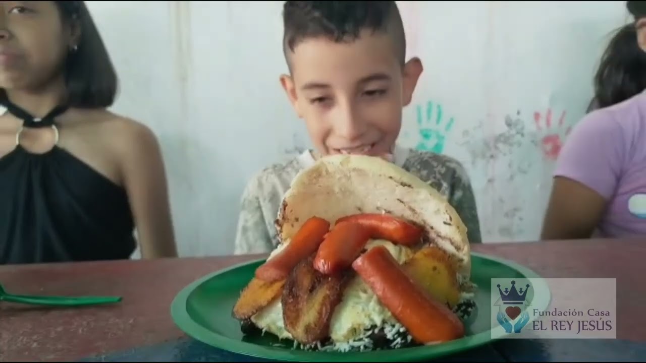 Venezuela con amor infinito, las Super Arepas de los Héroes del Mañana. 