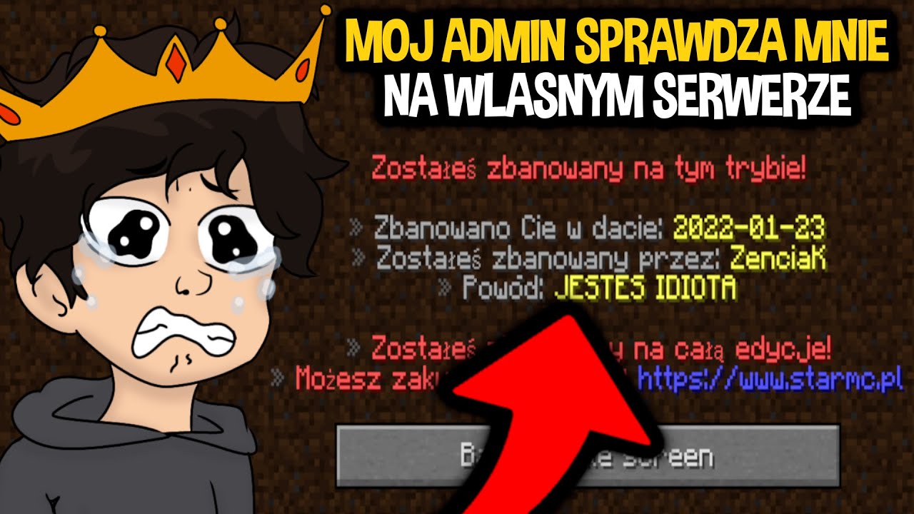 MÓJ ADMIN SPRAWDZA MNIE NA WŁASNYM SERWERZE!