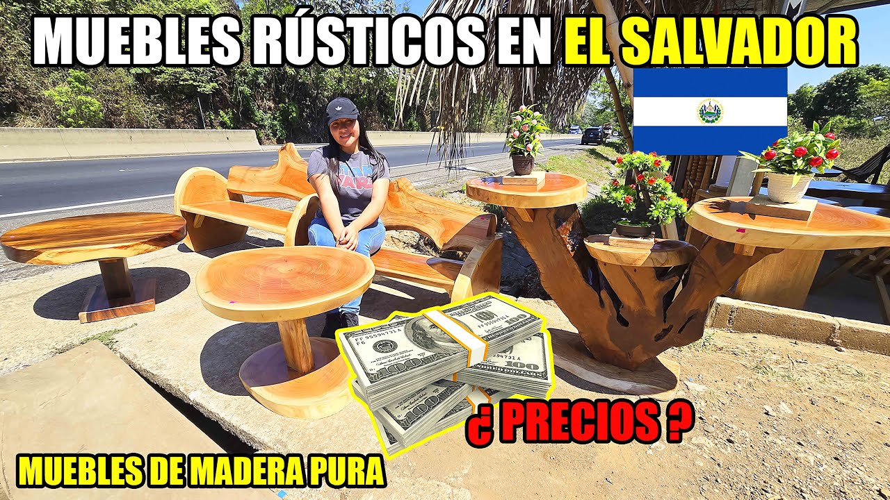 PRECIO DE LOS MUEBLES DE MADERA EN EL SALVADOR 😍