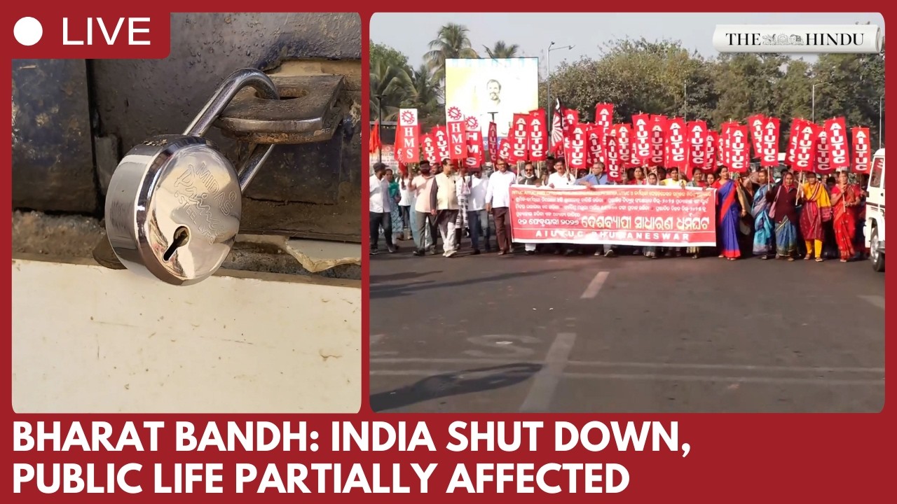 Public life affected many parts of India as Bharat Bandh shuts markets and services