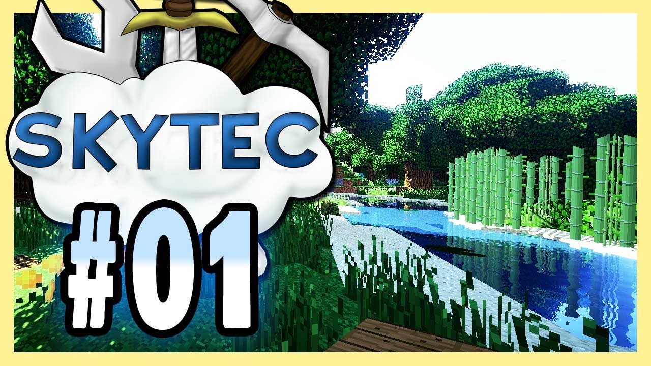 SKYTEC #01 - Ein neues Abenteuer. CREEPER! (Minecraft)