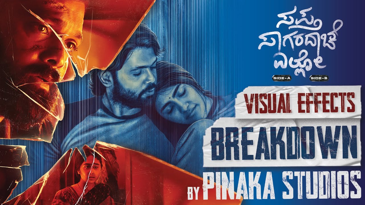 Sapta Sagaradaache Ello - VFX Breakdown | Rakshit Shetty | Hemanth Rao | Pinaka Studios