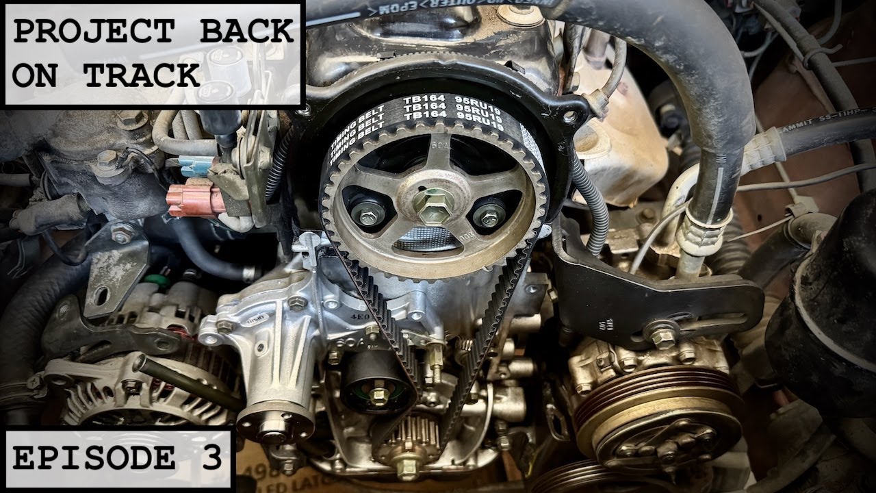1995 Geo Tracker - Episode 3: Timing Belt and Water Pump pt. 2