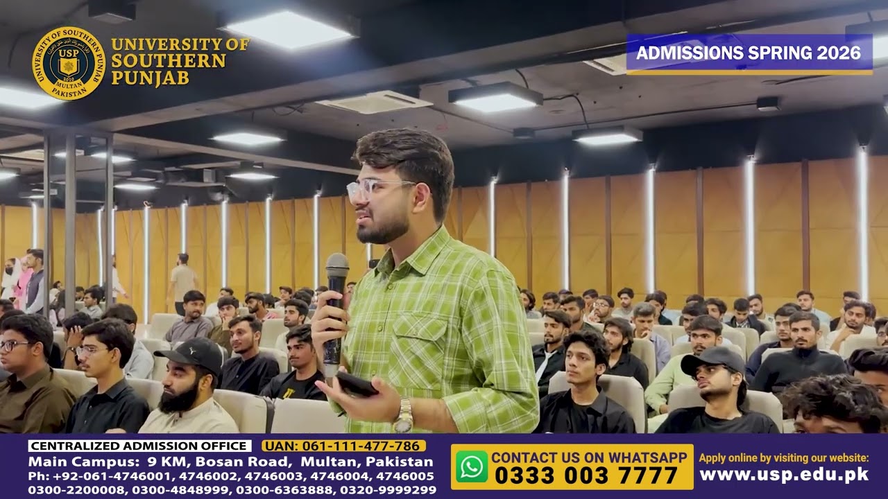 Spring Admissions Open 2026  | USP